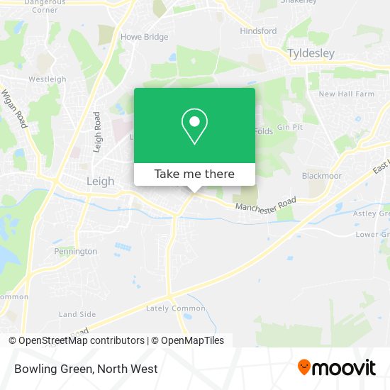 Bowling Green map