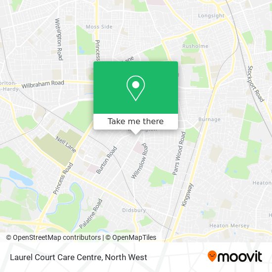 Laurel Court Care Centre map