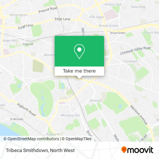 Tribeca Smithdown map