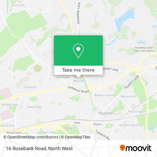 16 Rosebank Road map