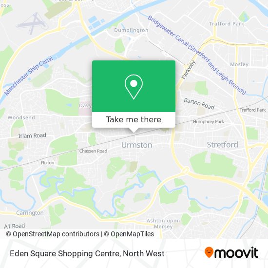 Eden Square Shopping Centre map