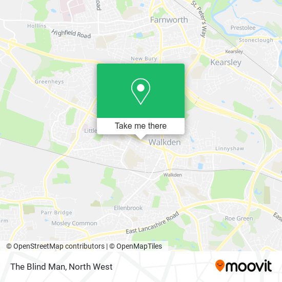 The Blind Man map