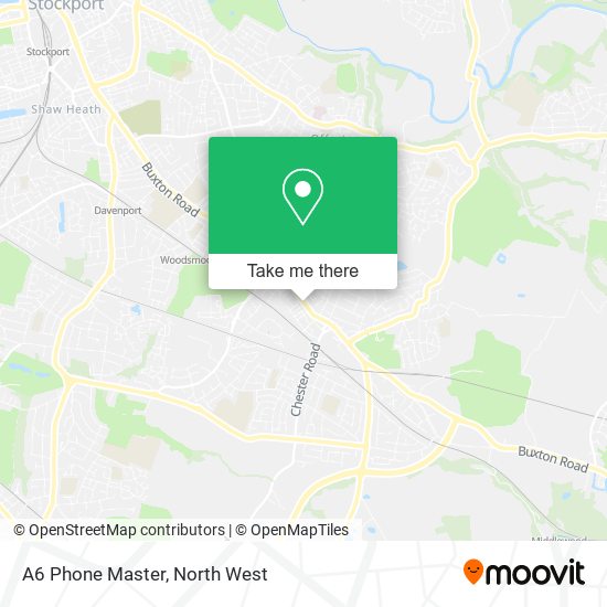 A6 Phone Master map