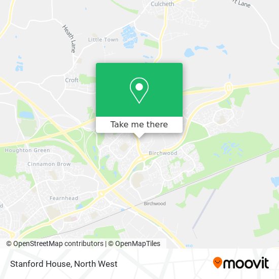 Stanford House map