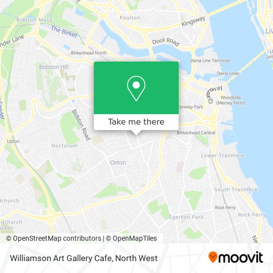 Williamson Art Gallery Cafe map