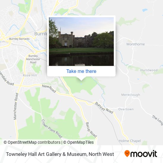 Towneley Hall Art Gallery & Museum map