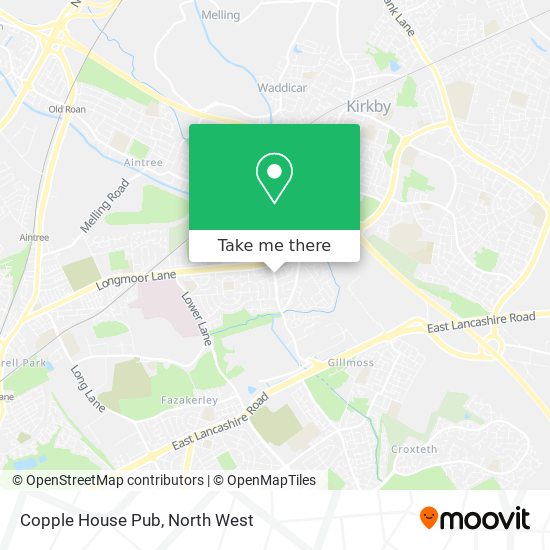 Copple House Pub map