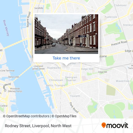 Rodney Street, Liverpool map