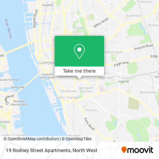 19 Rodney Street Apartments map