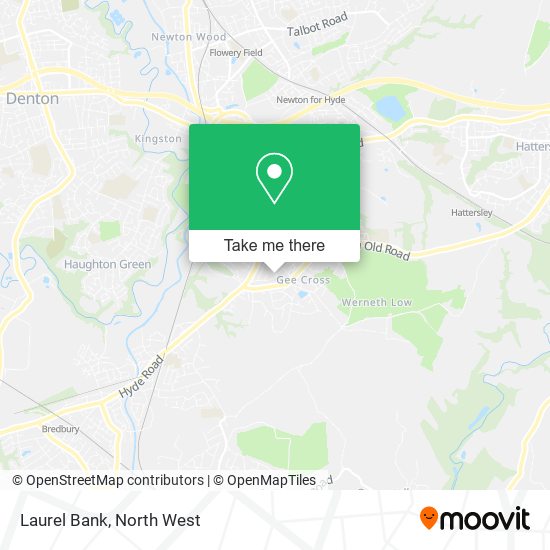 Laurel Bank map