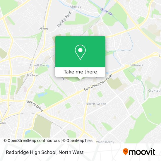 Redbridge High School map