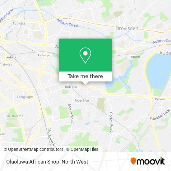 Olaoluwa African Shop map