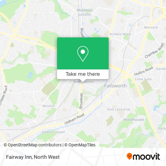 Fairway Inn map