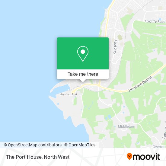 The Port House map