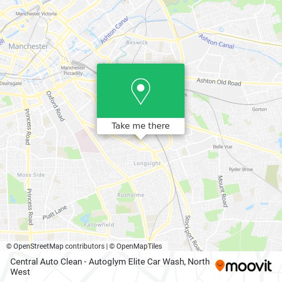 Central Auto Clean - Autoglym Elite Car Wash map