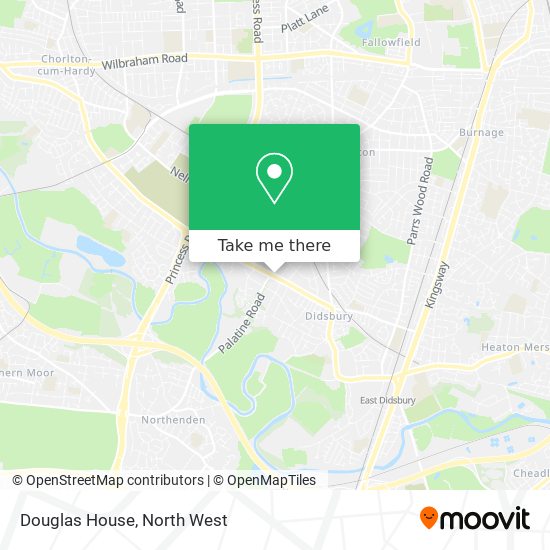 Douglas House map