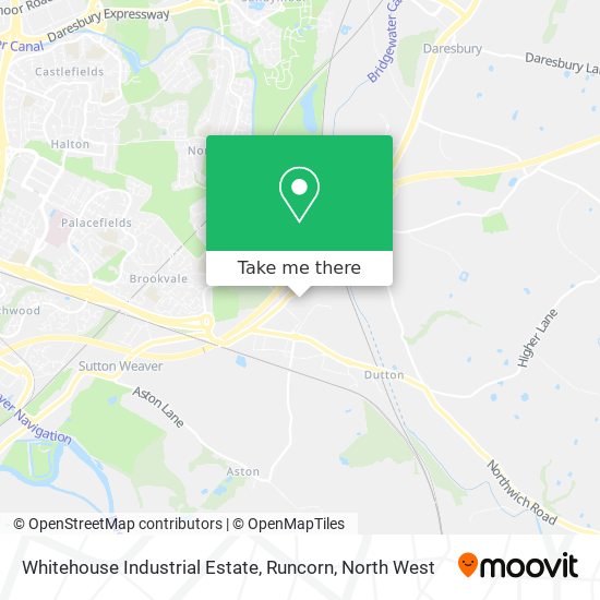 Whitehouse Industrial Estate, Runcorn map
