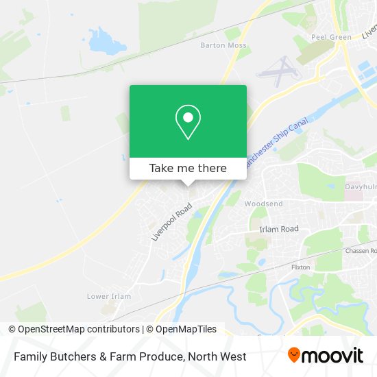 Family Butchers & Farm Produce map