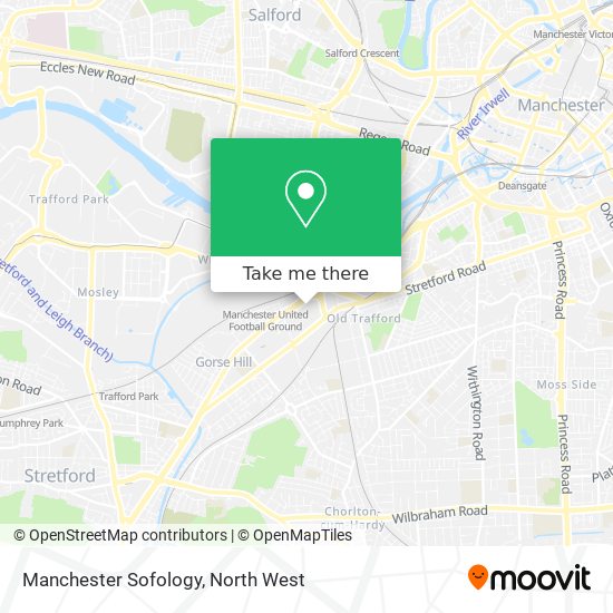 Manchester Sofology map