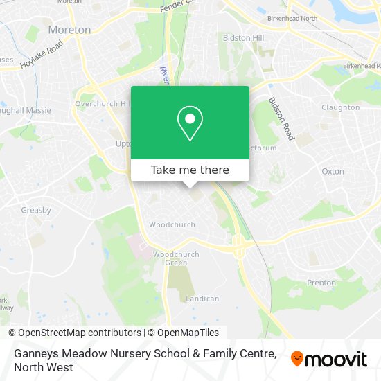 Ganneys Meadow Nursery School & Family Centre map