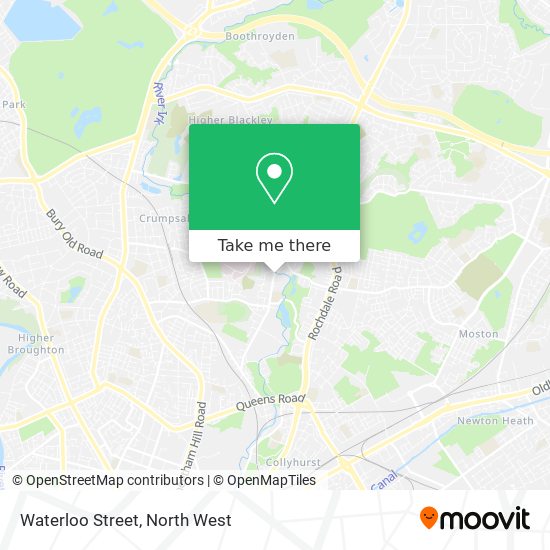 Waterloo Street map