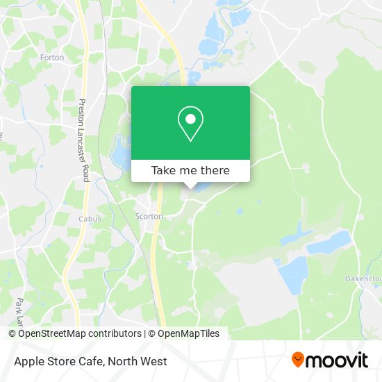Apple Store Cafe map