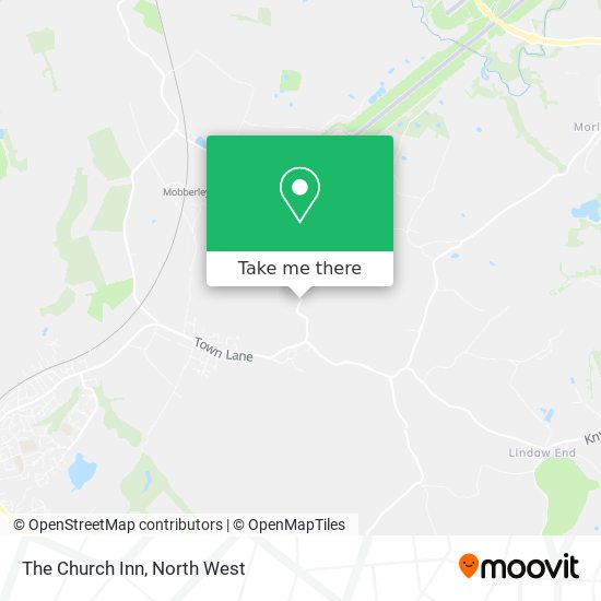 The Church Inn map