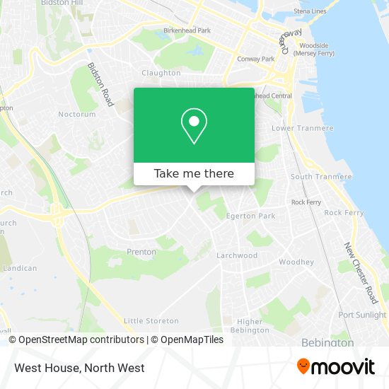 West House map