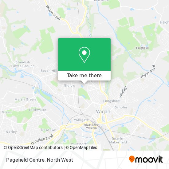 Pagefield Centre map