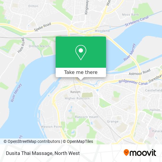 Dusita Thai Massage map