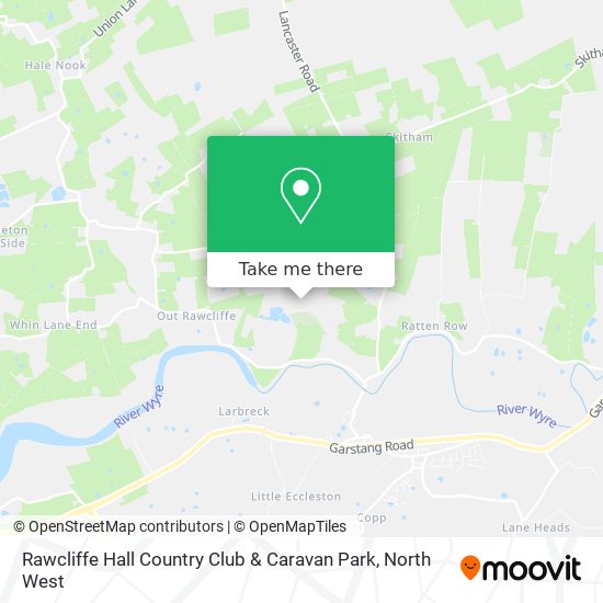Rawcliffe Hall Country Club & Caravan Park map