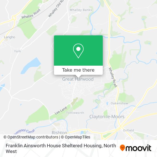 Franklin Ainsworth House Sheltered Housing map