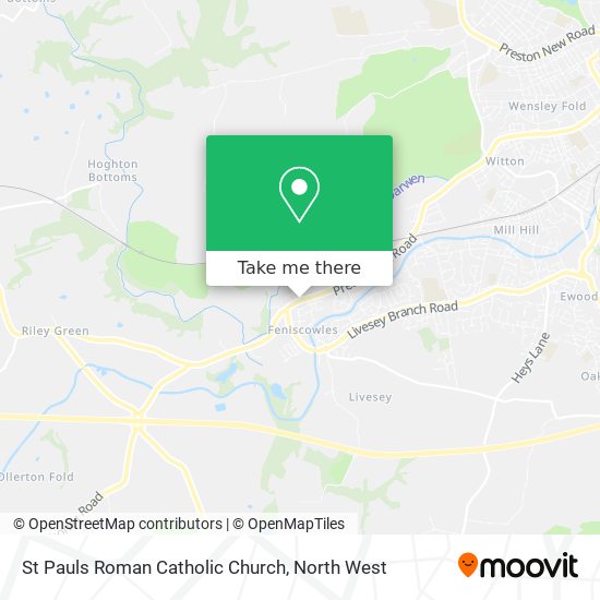St Pauls Roman Catholic Church map