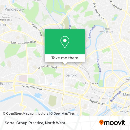 Sorrel Group Practice map