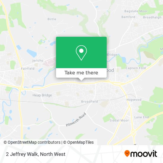 2 Jeffrey Walk map
