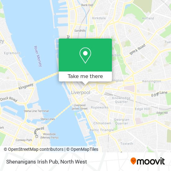 Shenanigans Irish Pub map