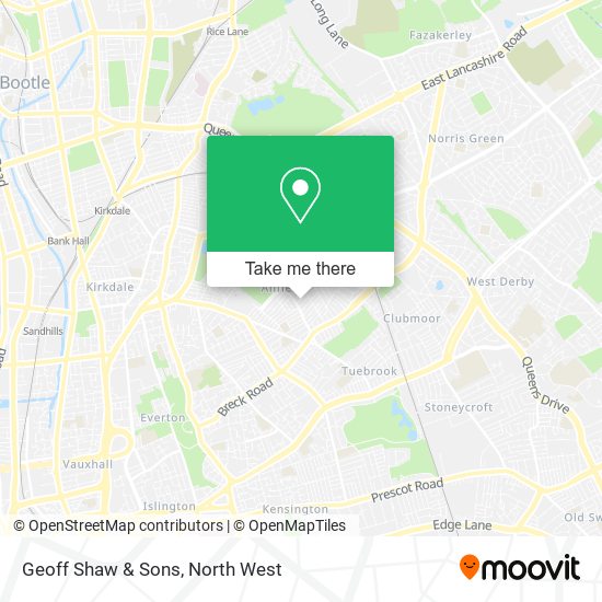 Geoff Shaw & Sons map