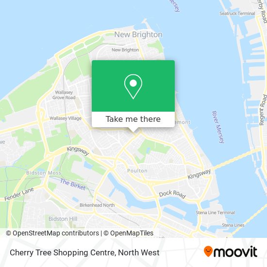 Cherry Tree Shopping Centre map