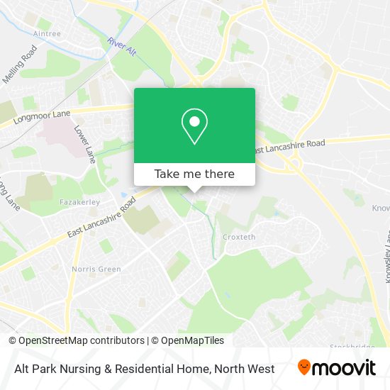 Alt Park Nursing & Residential Home map