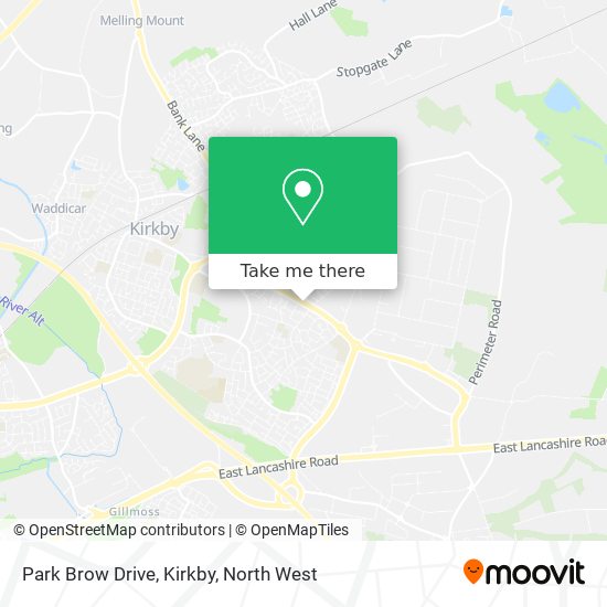 Park Brow Drive, Kirkby map