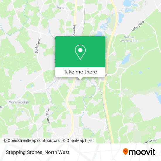 Stepping Stones map