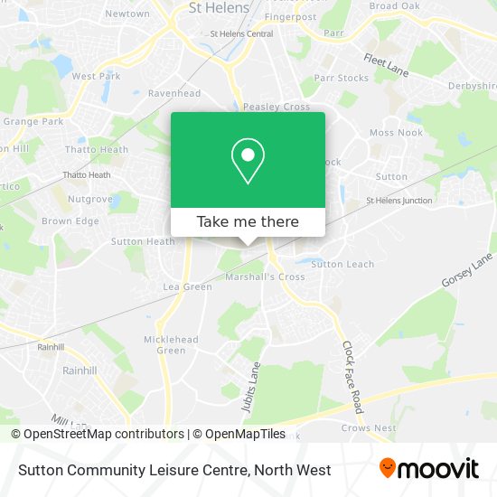 Sutton Community Leisure Centre map