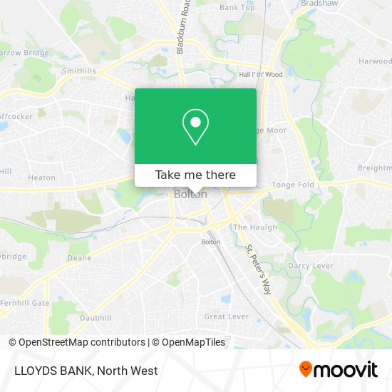 LLOYDS BANK map