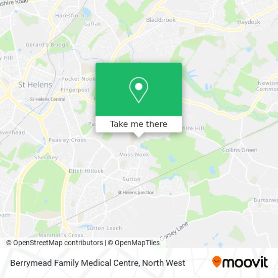Berrymead Family Medical Centre map