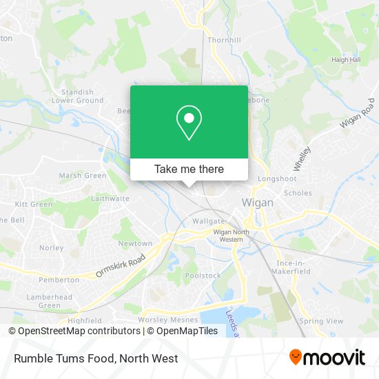Rumble Tums Food map