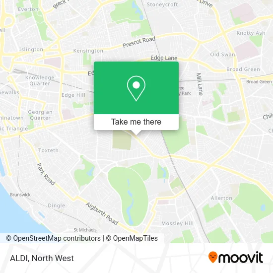 ALDI map