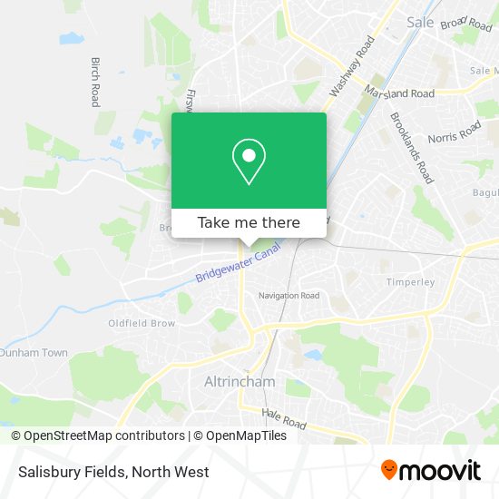 Salisbury Fields map