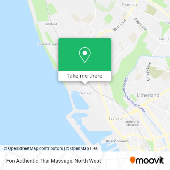 Fon Authentic Thai Massage map