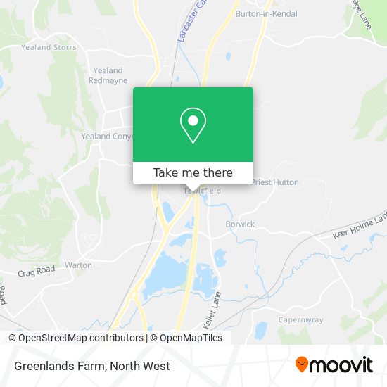 Greenlands Farm map