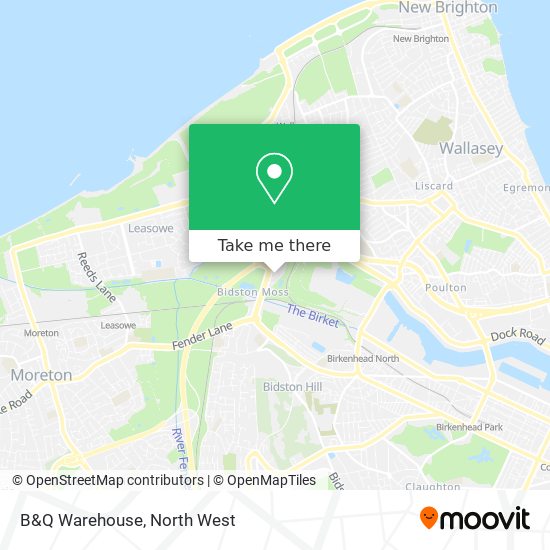 B&Q Warehouse map